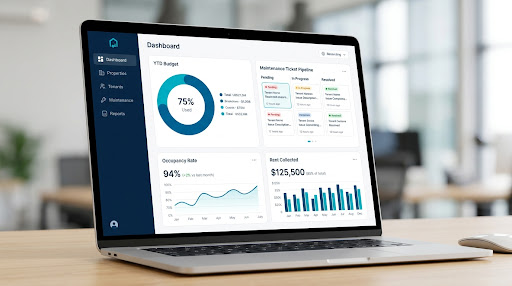 StrataSync condo management dashboard